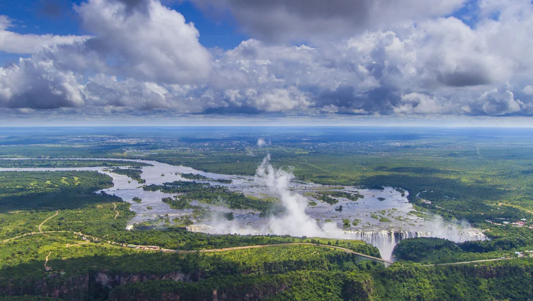 Victoria Falls Image in March