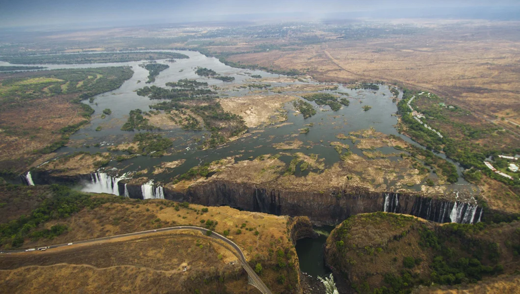 Victoria Falls Image In October