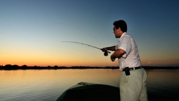 Fishing in Zambezi River