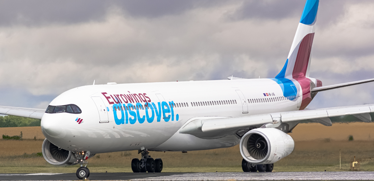 Eurowings lands in Victoria Falls